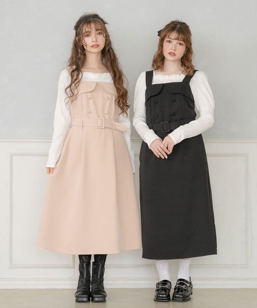 DearMyLoveRose（ディアマイラブローズ）の「選べる袖リブトップス（Tシャツ/カットソー・レディース・ホワイト/グレー/ピンク/ブラック/ブラウン系その他/グレー系その他/ブラック系その他/ホワイト系その他/キャメル/ピンク系その他・MEDIUM/LARGE/X-LARGE/XX-LARGE）」の22枚目の写真