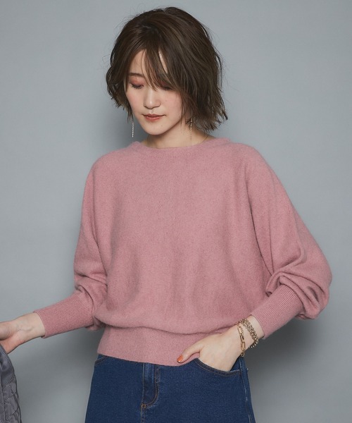 un dix cors(アンディコール)の「着回しの幅広がる FOX混2WAYカーデ(カーディガン/ボレロ・レディース・グレー系その他/ネイビー/ピンク・FREE)」の17枚目の写真