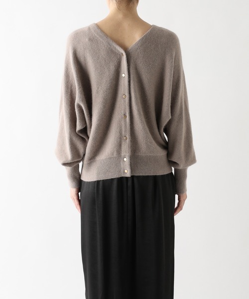 un dix cors(アンディコール)の「着回しの幅広がる FOX混2WAYカーデ(カーディガン/ボレロ・レディース・グレー系その他/ネイビー/ピンク・FREE)」の12枚目の写真