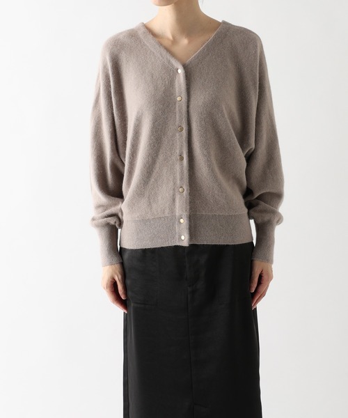 un dix cors(アンディコール)の「着回しの幅広がる FOX混2WAYカーデ(カーディガン/ボレロ・レディース・グレー系その他/ネイビー/ピンク・FREE)」の15枚目の写真