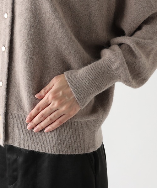 un dix cors(アンディコール)の「着回しの幅広がる FOX混2WAYカーデ(カーディガン/ボレロ・レディース・グレー系その他/ネイビー/ピンク・FREE)」の21枚目の写真