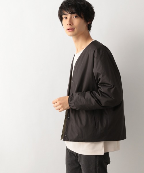 GLOBAL WORK(グローバルワーク)の「ATライトカーディガン/951267(ブルゾン・メンズ・チャコールグレー/ブラック/ベージュ・SMALL/MEDIUM/LARGE)」の4枚目の写真