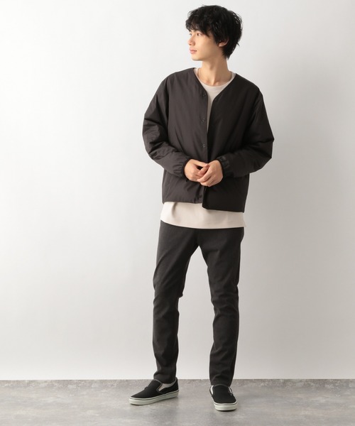 GLOBAL WORK(グローバルワーク)の「ATライトカーディガン/951267(ブルゾン・メンズ・チャコールグレー/ブラック/ベージュ・SMALL/MEDIUM/LARGE)」の10枚目の写真