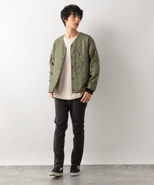 GLOBAL WORK(グローバルワーク)の「ATライトカーディガン/951267(ブルゾン・メンズ・チャコールグレー/ブラック/ベージュ・SMALL/MEDIUM/LARGE)」の21枚目の写真