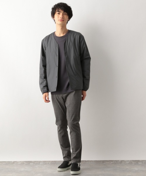 GLOBAL WORK(グローバルワーク)の「ATライトカーディガン/951267(ブルゾン・メンズ・チャコールグレー/ブラック/ベージュ・SMALL/MEDIUM/LARGE)」の5枚目の写真