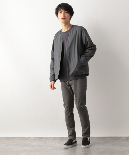 GLOBAL WORK(グローバルワーク)の「ATライトカーディガン/951267(ブルゾン・メンズ・チャコールグレー/ブラック/ベージュ・SMALL/MEDIUM/LARGE)」の11枚目の写真