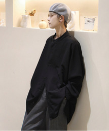 EFFECTION（エフェクション）の「【neos -addictive design-】ビッグシルエット バンドカラー ドルマン ロング ボリュームスリーブ シャツ（シャツ/ブラウス）」