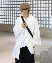 EFFECTION（エフェクション）の「【neos -addictive design-】ビッグシルエット バンドカラー ドルマン ロング ボリュームスリーブ シャツ（シャツ/ブラウス）」