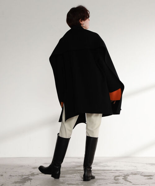 NOLLEY'S（ノーリーズ）の「ダブルクロスリバーショートコート（ノー