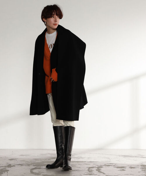 NOLLEY'S（ノーリーズ）の「ダブルクロスリバーショートコート（ノー