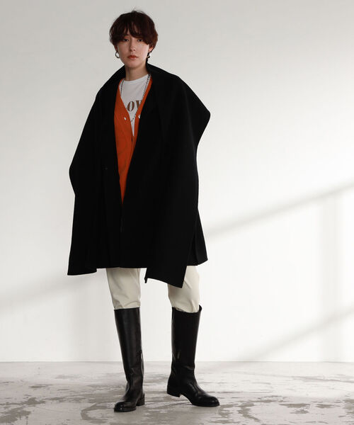 NOLLEY'S（ノーリーズ）の「ダブルクロスリバーショートコート（ノー