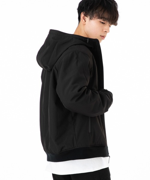 TOMMY HILFIGER(トミーヒルフィガー)の「トミーフィルフィガー ジップアップ 裏キルティング ボンバージャケット(ミリタリージャケット・メンズ・ブラック/ネイビー/カーキ・S/M/L/XL)」の13枚目の写真