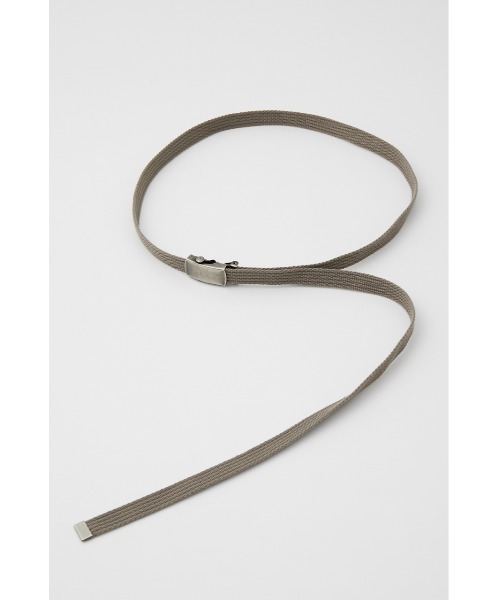 SLY（スライ）の「LASHING THIN BELT ベルト（ベルト・レディース・ホワイト/ブラック/グレー/ピンク/グリーン・FREE）」の4枚目の写真