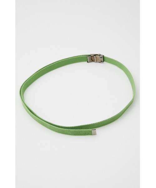 SLY（スライ）の「LASHING THIN BELT ベルト（ベルト・レディース・ホワイト/ブラック/グレー/ピンク/グリーン・FREE）」の17枚目の写真