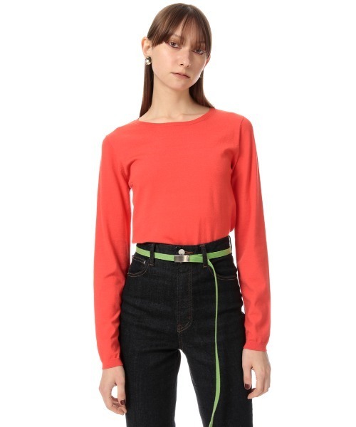 SLY（スライ）の「LASHING THIN BELT ベルト（ベルト・レディース・ホワイト/ブラック/グレー/ピンク/グリーン・FREE）」の13枚目の写真