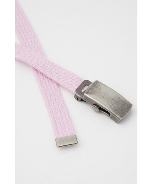 SLY（スライ）の「LASHING THIN BELT ベルト（ベルト・レディース・ホワイト/ブラック/グレー/ピンク/グリーン・FREE）」の14枚目の写真