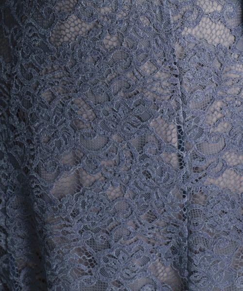 Andemiu(アンデミュウ)の「モールレースナロースカート237130(スカート・レディース・アイボリー/ベージュ/ブルー/パープル・SMALL/MEDIUM)」の14枚目の写真