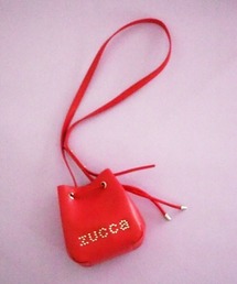 ZUCCa | ロゴスタッズポシェット/ミニバッグ/巾着バッグ(ショルダーバッグ)