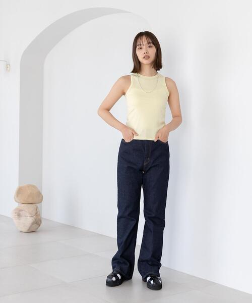 CITEN(シテン)の「<CITEN(シテン)>アメリカンスリーブ タンクトップ(タンクトップ・レディース・ホワイト/ブラック/ケリー/クリーム/レッド/ライトブルー・FREE)」の8枚目の写真