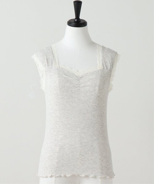 フロントギャザータンクトップ SUKARA フロントギャザータンクトップ