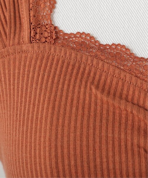 RAY CASSIN（レイカズン）の「フロントギャザータンクトップ（タンクトップ・レディース・グリーン/オレンジ/オートミール・FREE）」の9枚目の写真