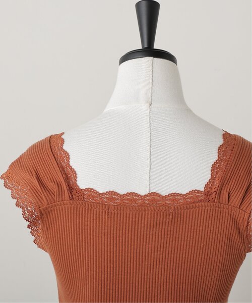 RAY CASSIN（レイカズン）の「フロントギャザータンクトップ（タンクトップ・レディース・グリーン/オレンジ/オートミール・FREE）」の8枚目の写真