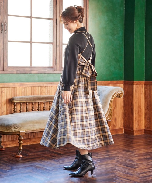 SWINGLE（スウィングル）の「WINTERタータンチェック柄バック
