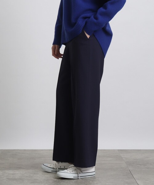 INDIVI / インディヴィ フレンチツイルワイドパンツ