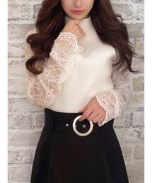 RESEXXY | レースニットトップス【セットアップ着用可能】(ニット/セーター)