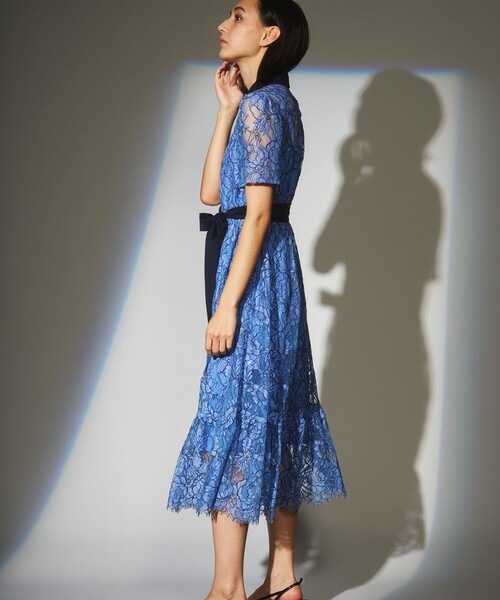 GRACE CONTINENTAL（グレースコンチネンタル）の「バイカラーレース