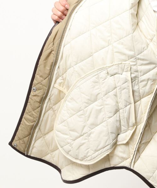 Jines(ジネス)の「キルティングポンチョコート(その他アウター・レディース・ベージュ・38)」の7枚目の写真