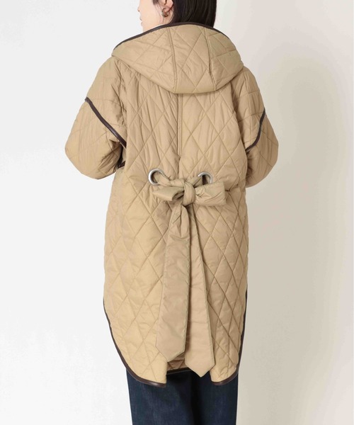 Jines(ジネス)の「キルティングポンチョコート(その他アウター・レディース・ベージュ・38)」の9枚目の写真