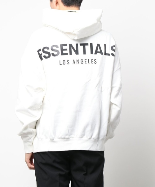 FOG ESSENTIALS(エフオージーエッセンシャルズ)の「FOG ESSENTIALS エフオージー エッセンシャルズ LA限定 リフレクターロゴ パーカー(パーカー・メンズ・ホワイト/ブラック・M/L/XL)」の19枚目の写真