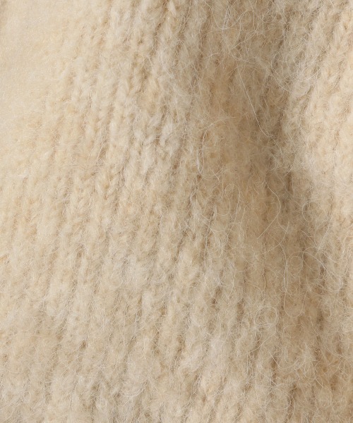 JEANASIS(ジーナシス)の「5Gソウバリキモウクルーカーディガン/263361(カーディガン/ボレロ・レディース・グレー/ブルー/グリーン/アイボリー・FREE)」の6枚目の写真