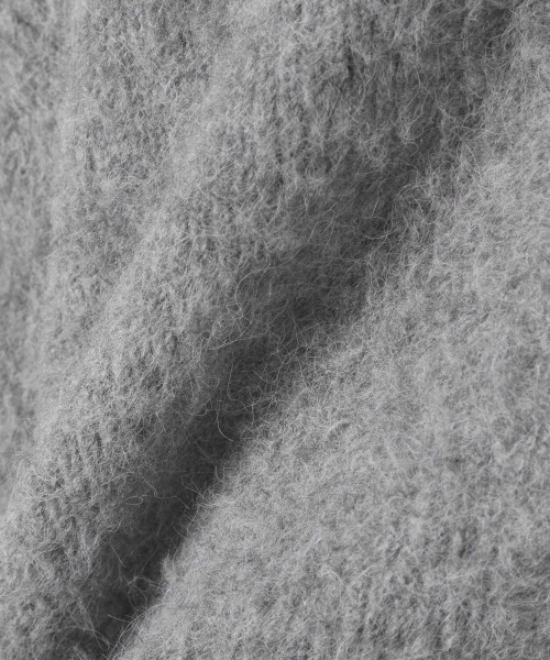 JEANASIS(ジーナシス)の「5Gソウバリキモウクルーカーディガン/263361(カーディガン/ボレロ・レディース・グレー/ブルー/グリーン/アイボリー・FREE)」の8枚目の写真