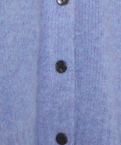 JEANASIS(ジーナシス)の「5Gソウバリキモウクルーカーディガン/263361(カーディガン/ボレロ・レディース・グレー/ブルー/グリーン/アイボリー・FREE)」の18枚目の写真