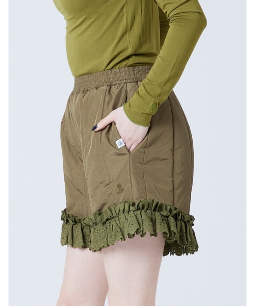 Little sunny bite（リトルサニーバイト）の「Nylon short pants（その他パンツ・レディース・ホワイト/ブラック/カーキ・SMALL/MEDIUM）」の12枚目の写真