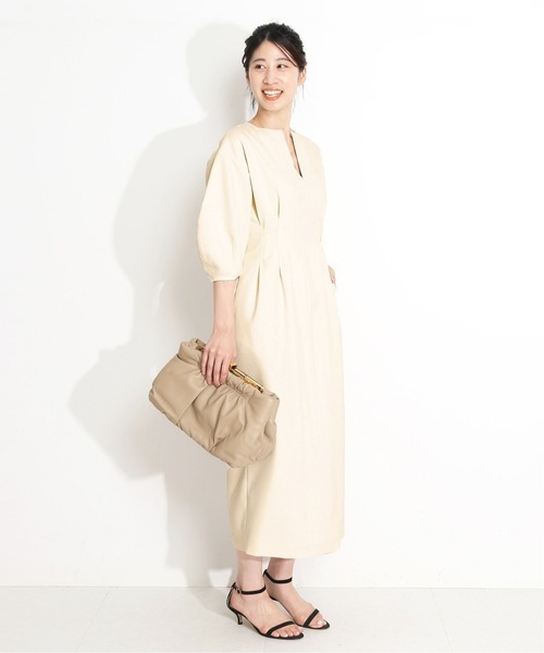 P Ryツイルウエストシェイプ パフスリーブワンピース ワンピース Vermeil Par Iena ヴェルメイユパーイエナ のファッション通販 Zozotown