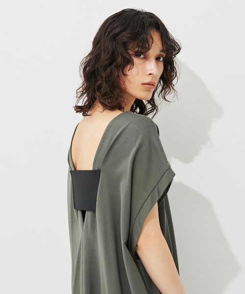 N.O.R.C（ノーク）の「バックシャンワンピース（ワンピース・レディース・ブラック/グレー/カーキ・S/M）」の8枚目の写真