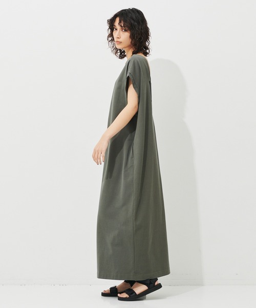 N.O.R.C（ノーク）の「バックシャンワンピース（ワンピース・レディース・ブラック/グレー/カーキ・S/M）」の12枚目の写真