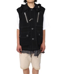 Bottom Layered Military Vest