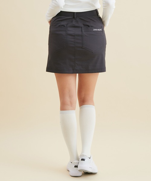 JUN&ROPE'(ジュンアンドロペ)の「プレミアムストレッチ5ポケットスカート(スカート・レディース・カーキ/グレー/ブラック/ホワイト・L/M/X-SMALL/S)」の11枚目の写真