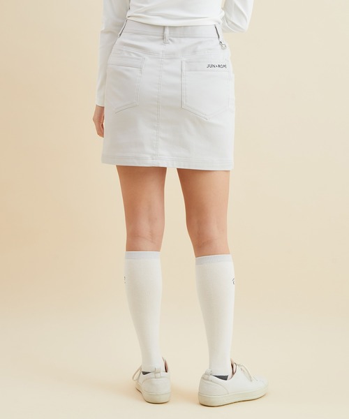 JUN&ROPE'(ジュンアンドロペ)の「プレミアムストレッチ5ポケットスカート(スカート・レディース・カーキ/グレー/ブラック/ホワイト・L/M/X-SMALL/S)」の18枚目の写真