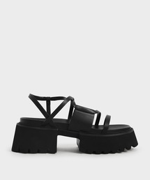 CHARLES & KEITH | ナディン ストラッピープラットフォームサンダル / Nadine Strappy Platform Sandals(サンダル)