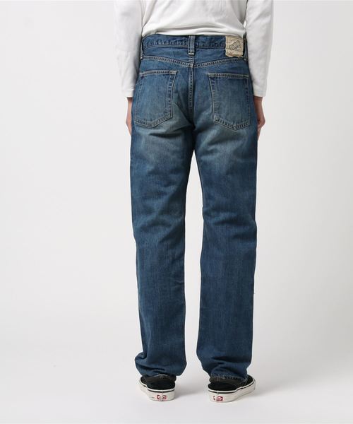 Denime（ドゥニーム）の「【MadeInJapan】LINEN MIX 5P DENIM PANTS -Used mod-/リネンワイドデニムパンツ（デニムパンツ・メンズ・インディゴブルー・SMALL/MEDIUM/LARGE）」の3枚目の写真