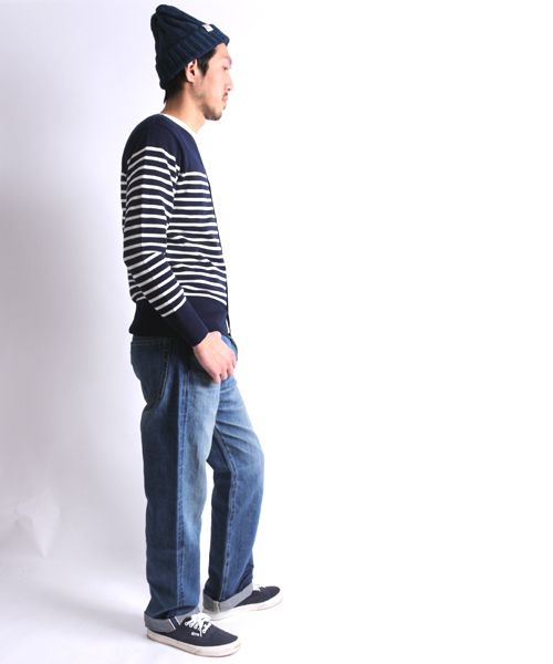 Denime（ドゥニーム）の「【MadeInJapan】LINEN MIX 5P DENIM PANTS -Used mod-/リネンワイドデニムパンツ（デニムパンツ・メンズ・インディゴブルー・SMALL/MEDIUM/LARGE）」の13枚目の写真