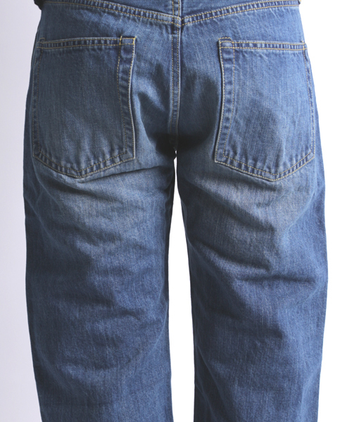 Denime（ドゥニーム）の「【MadeInJapan】LINEN MIX 5P DENIM PANTS -Used mod-/リネンワイドデニムパンツ（デニムパンツ・メンズ・インディゴブルー・SMALL/MEDIUM/LARGE）」の6枚目の写真