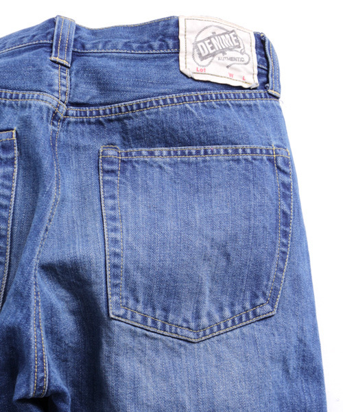 Denime（ドゥニーム）の「【MadeInJapan】LINEN MIX 5P DENIM PANTS -Used mod-/リネンワイドデニムパンツ（デニムパンツ・メンズ・インディゴブルー・SMALL/MEDIUM/LARGE）」の11枚目の写真