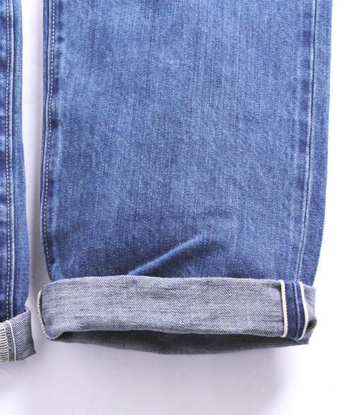 Denime（ドゥニーム）の「【MadeInJapan】LINEN MIX 5P DENIM PANTS -Used mod-/リネンワイドデニムパンツ（デニムパンツ・メンズ・インディゴブルー・SMALL/MEDIUM/LARGE）」の5枚目の写真