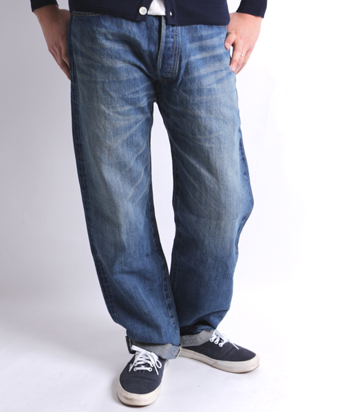 Denime（ドゥニーム）の「【MadeInJapan】LINEN MIX 5P DENIM PANTS -Used mod-/リネンワイドデニムパンツ（デニムパンツ・メンズ・インディゴブルー・SMALL/MEDIUM/LARGE）」の21枚目の写真